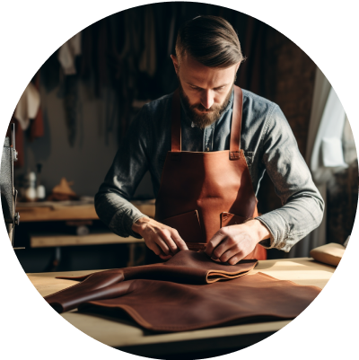 Pracownicy - pracujący mężczyzna